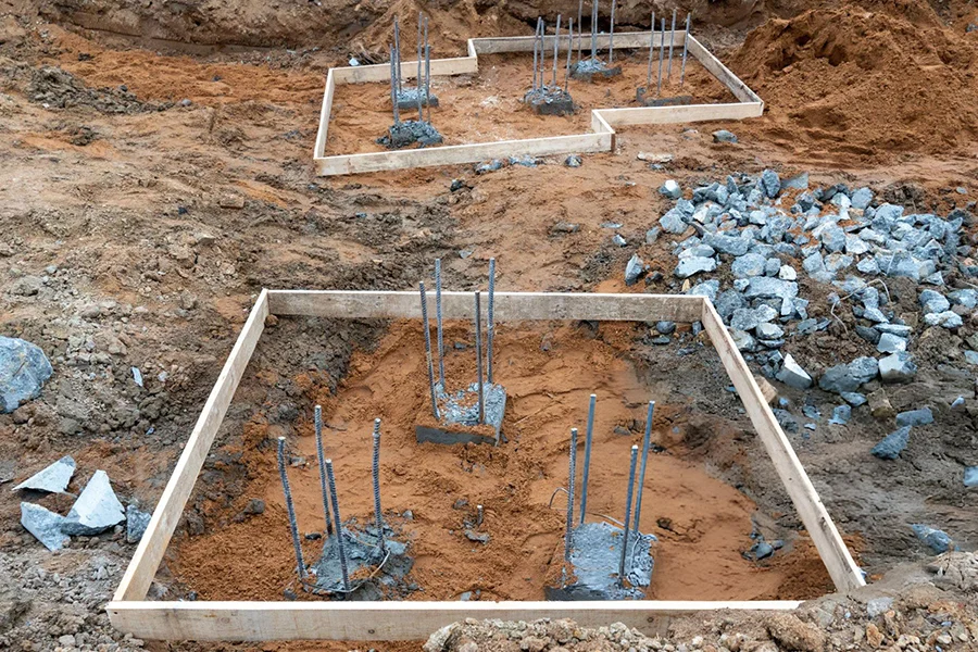 pre-construction pier installation in Plant City, FL